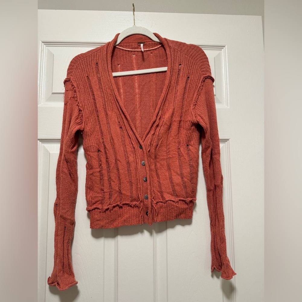Free People Stevie Knit Cardigan - Picture 8 of 13